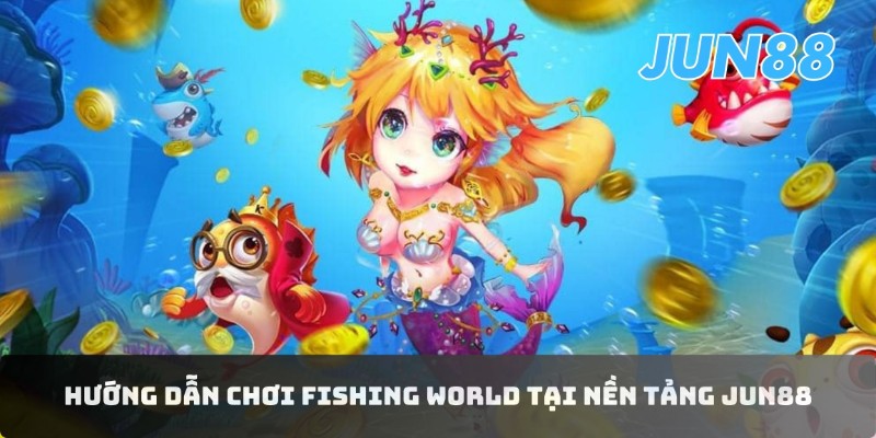 Khám phá Fishing World Jun88 - Cùng săn thưởng cực đã 4 Hướng dẫn chơi Fishing World tại nền tảng Jun88